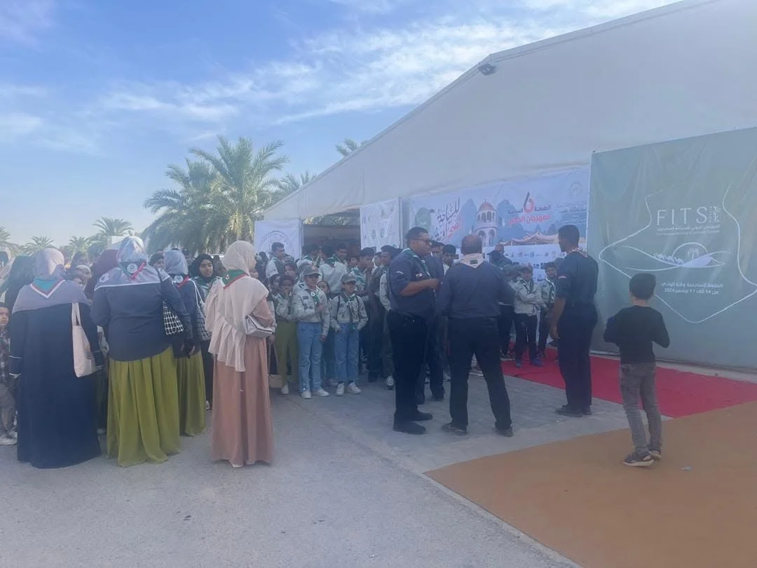 نشاط تعريف الأطفال بالسياحة بالتعاون مع الكشافة الإسلامية