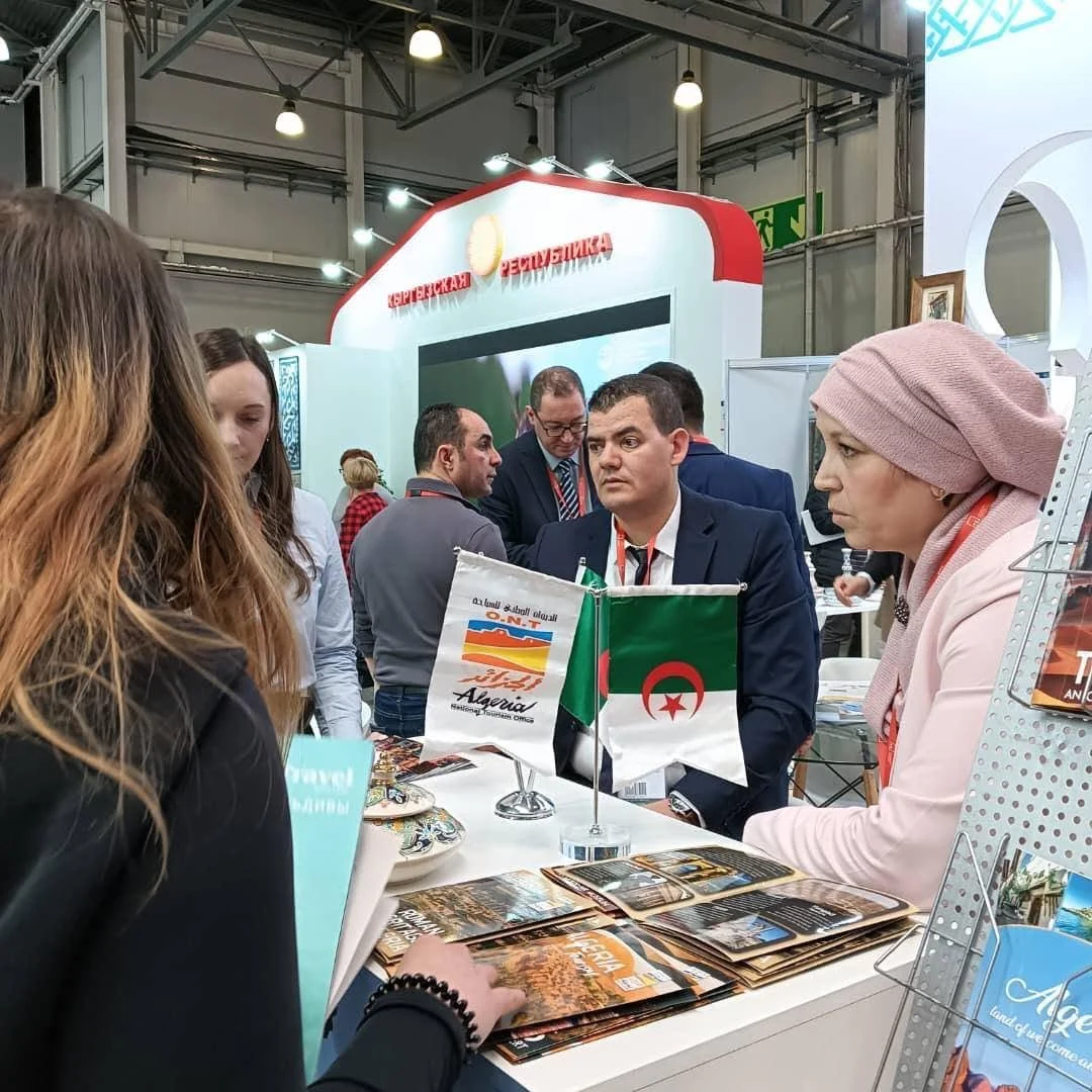 Apertura de la participación de Algeria en el salón MITT Moscú 2025