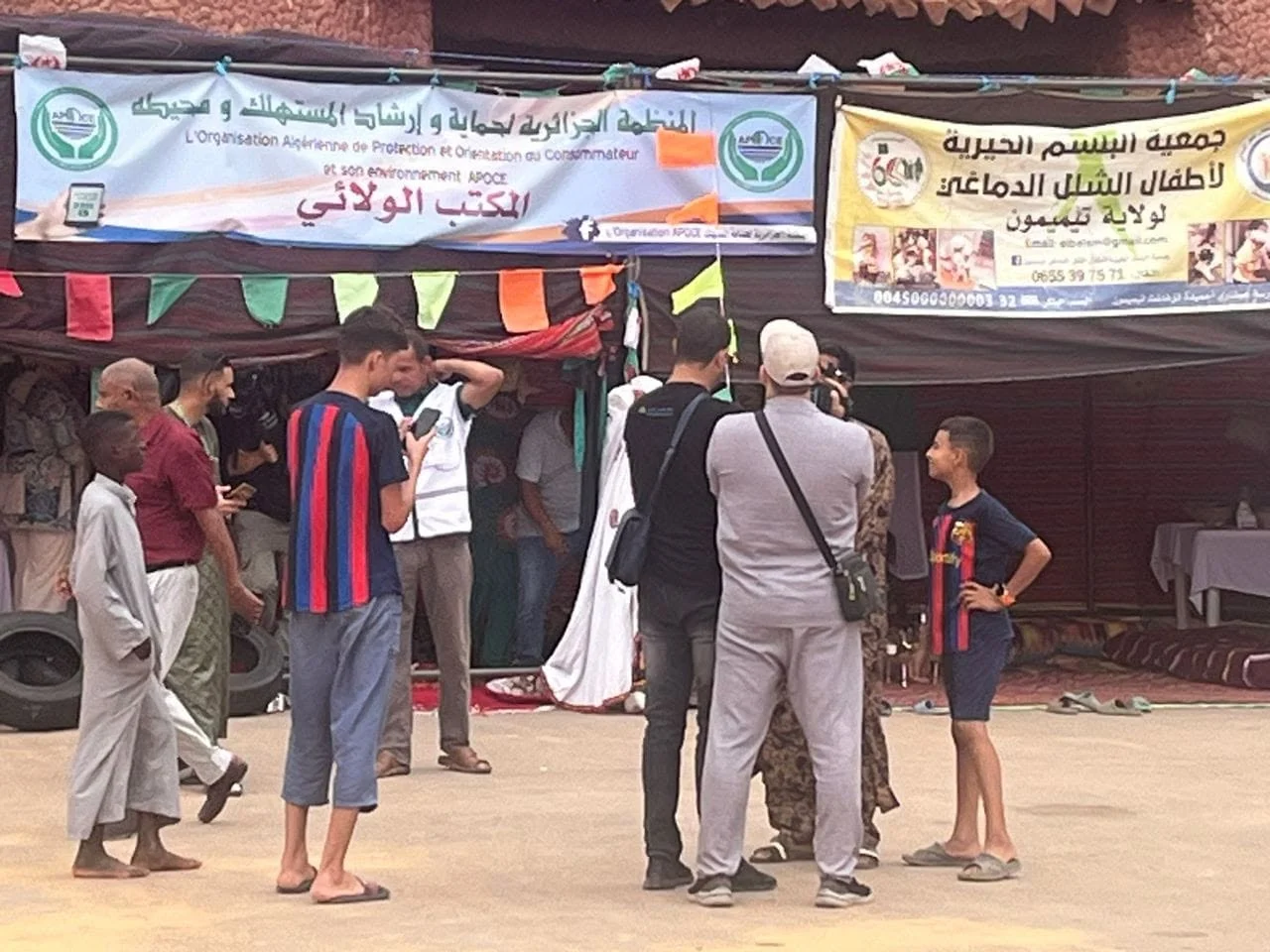 زيارة المركز الجزائري للتراث الثقافي المبني بالطين بتيميمون