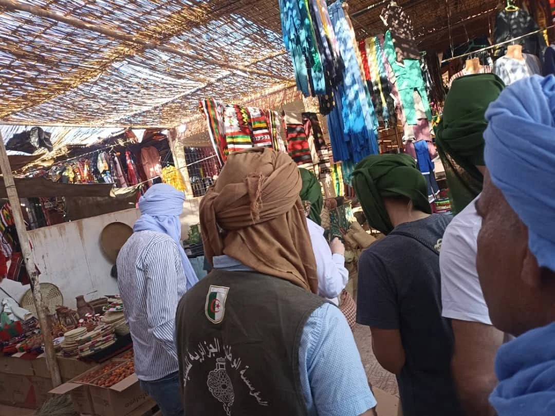 اليوم الرابع للوفد الصحفي الأمريكي في تيميمون