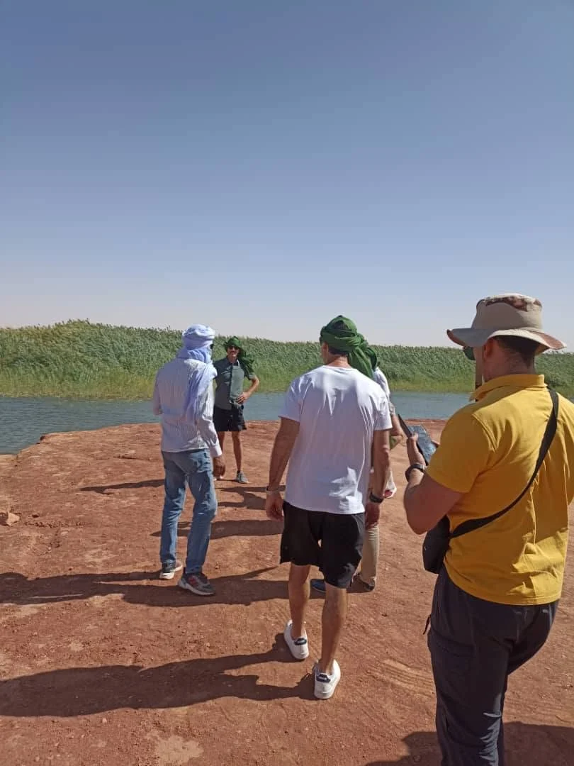 اليوم الرابع للوفد الصحفي الأمريكي في تيميمون