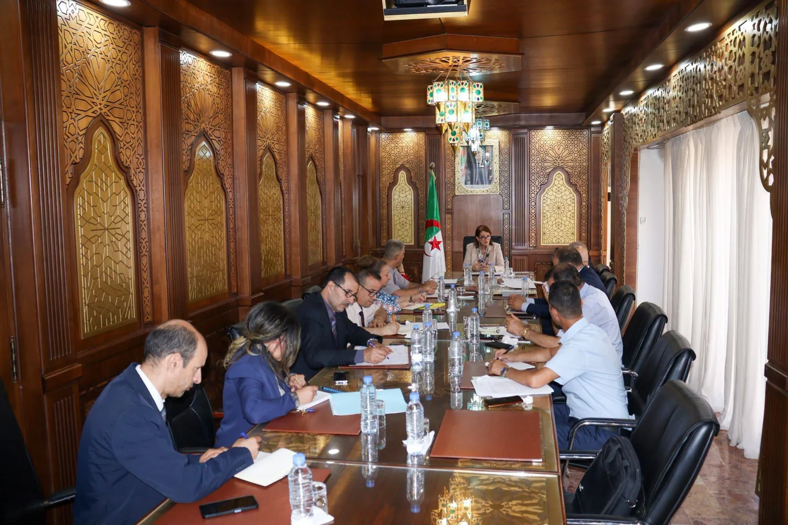 Réunion de coordination pour le développement du tourisme intérieur et saharien
