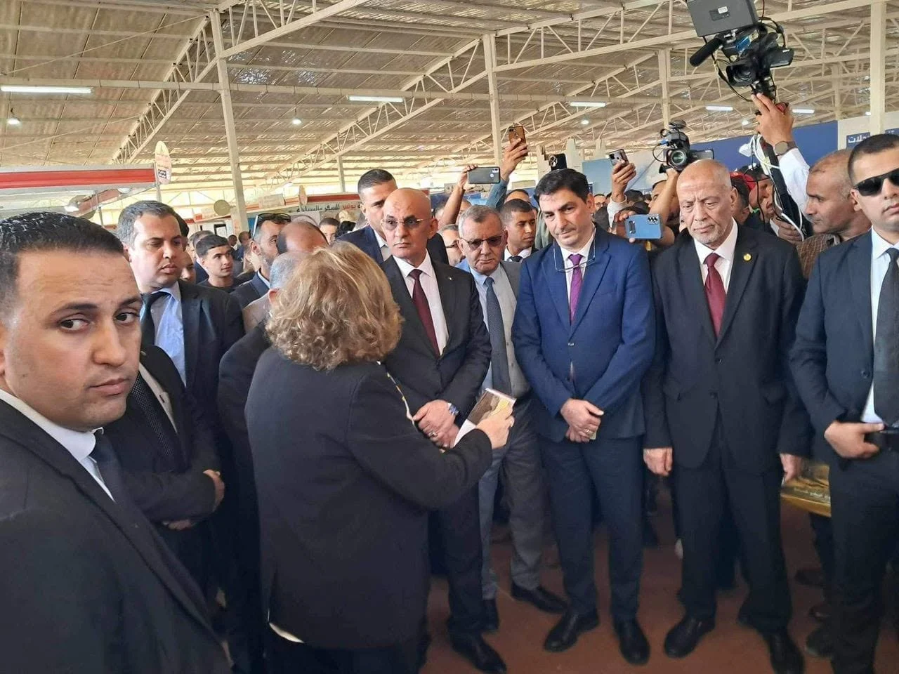 El salón del Diwan en el Festival Internacional de Turismo de las regiones áridas