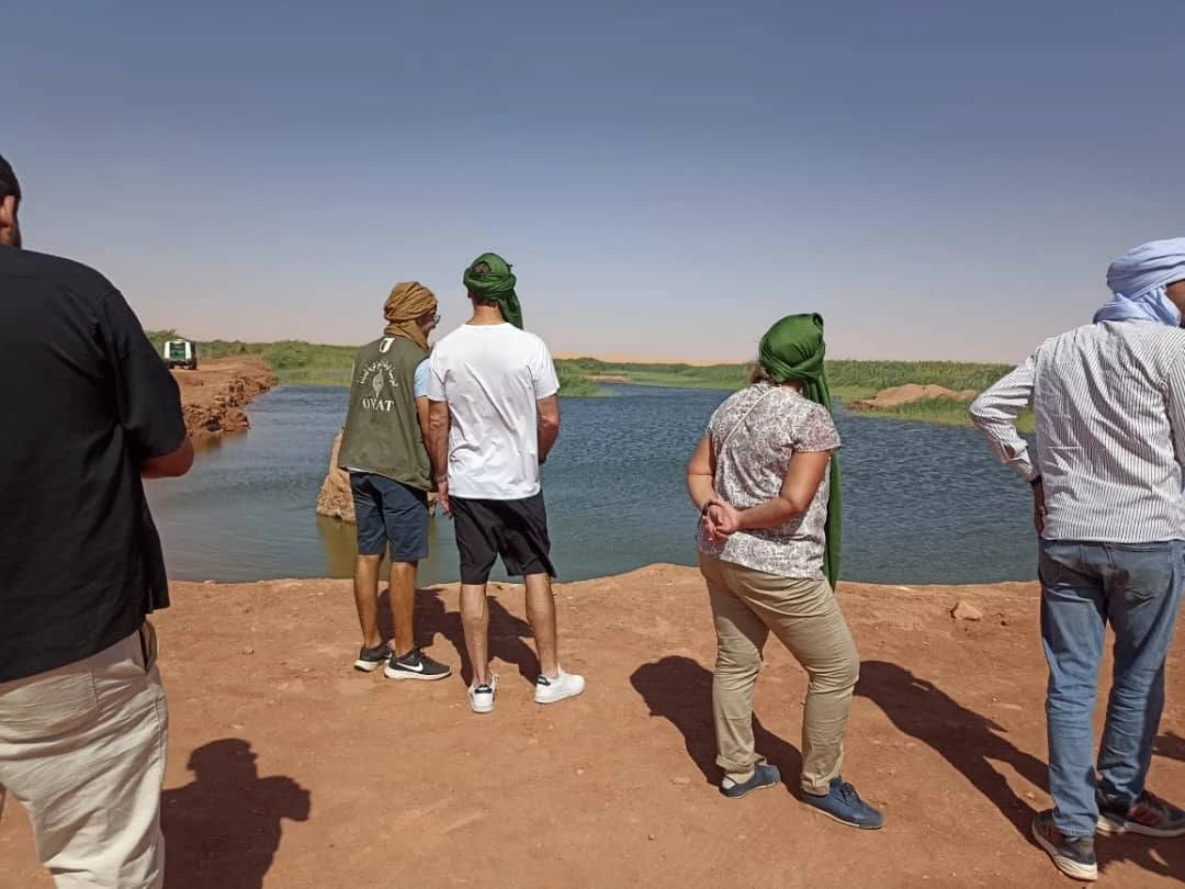 اليوم الرابع للوفد الصحفي الأمريكي في تيميمون