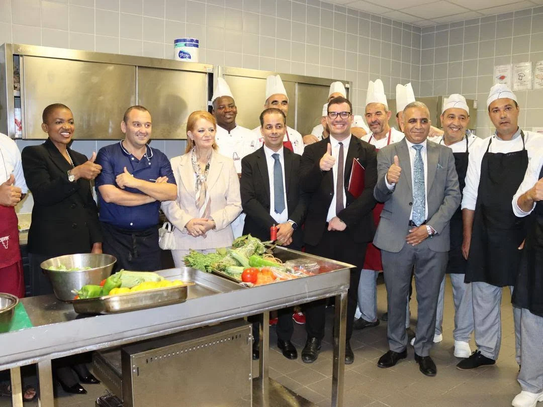 International visit to the Higher School of Hotel Management and Catering