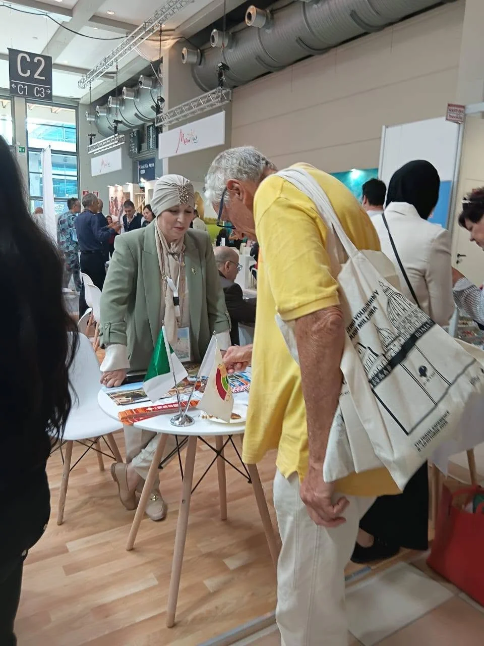 Segundo día de participación de Argelia en el Salón Turístico de Rimini