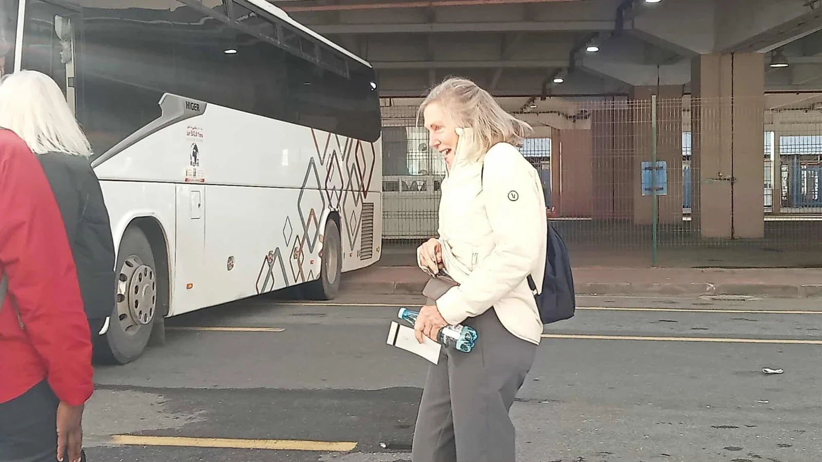欢迎旅游船“维京·萨坦”号抵达阿尔及尔港