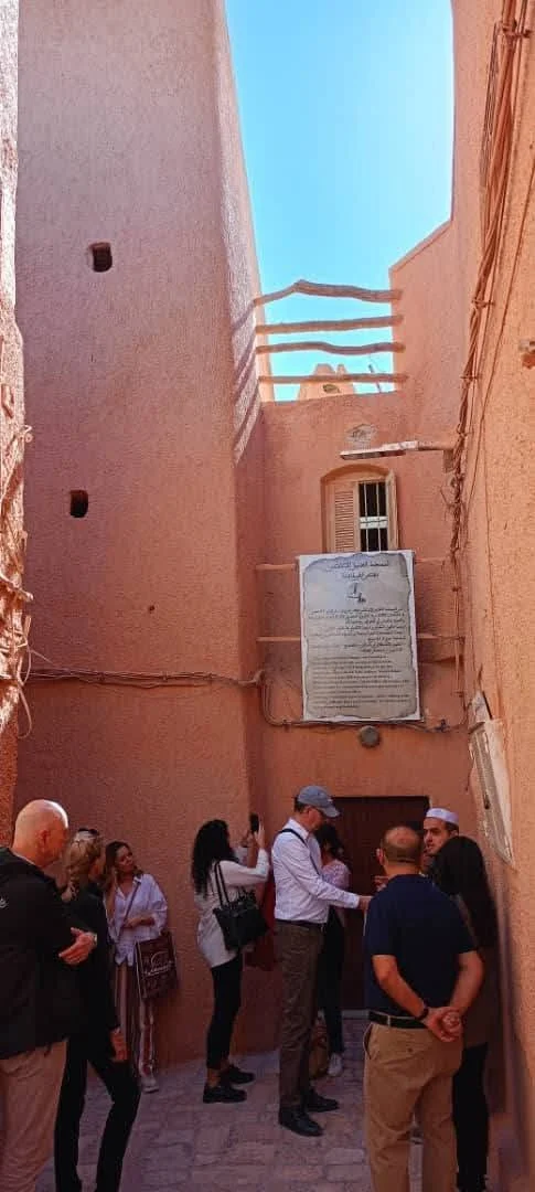 زيارة منظمي الرحلات الألمان إلى غرداية