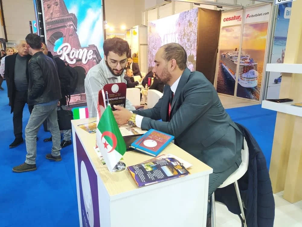 افتتاح الجناح الجزائري في TTI Izmir 2025