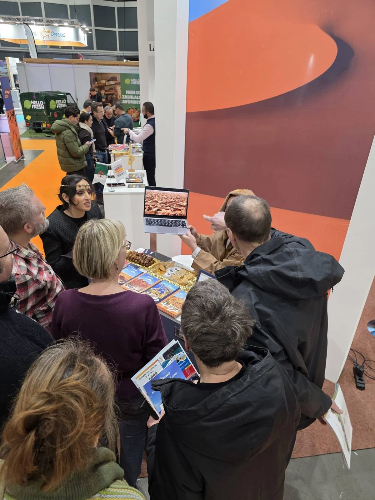 Troisième jour du pavillon de l’Algérie à la Vakantiebeurs 2026