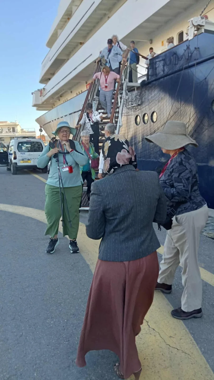 Arrivée d'un bateau touristique au port d'Alger – octobre 2025