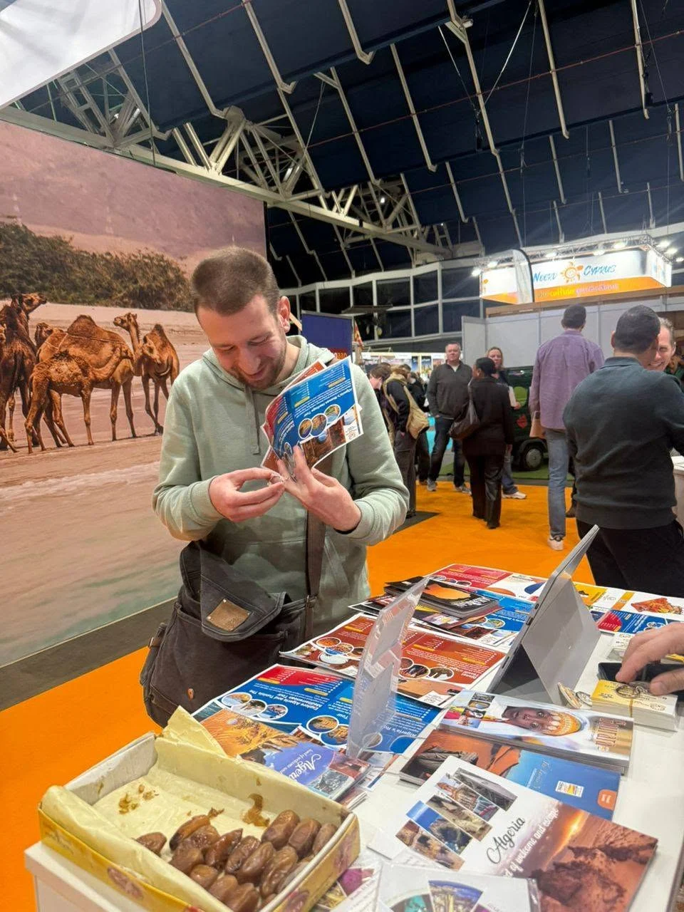 Troisième jour du pavillon de l’Algérie à la Vakantiebeurs 2026