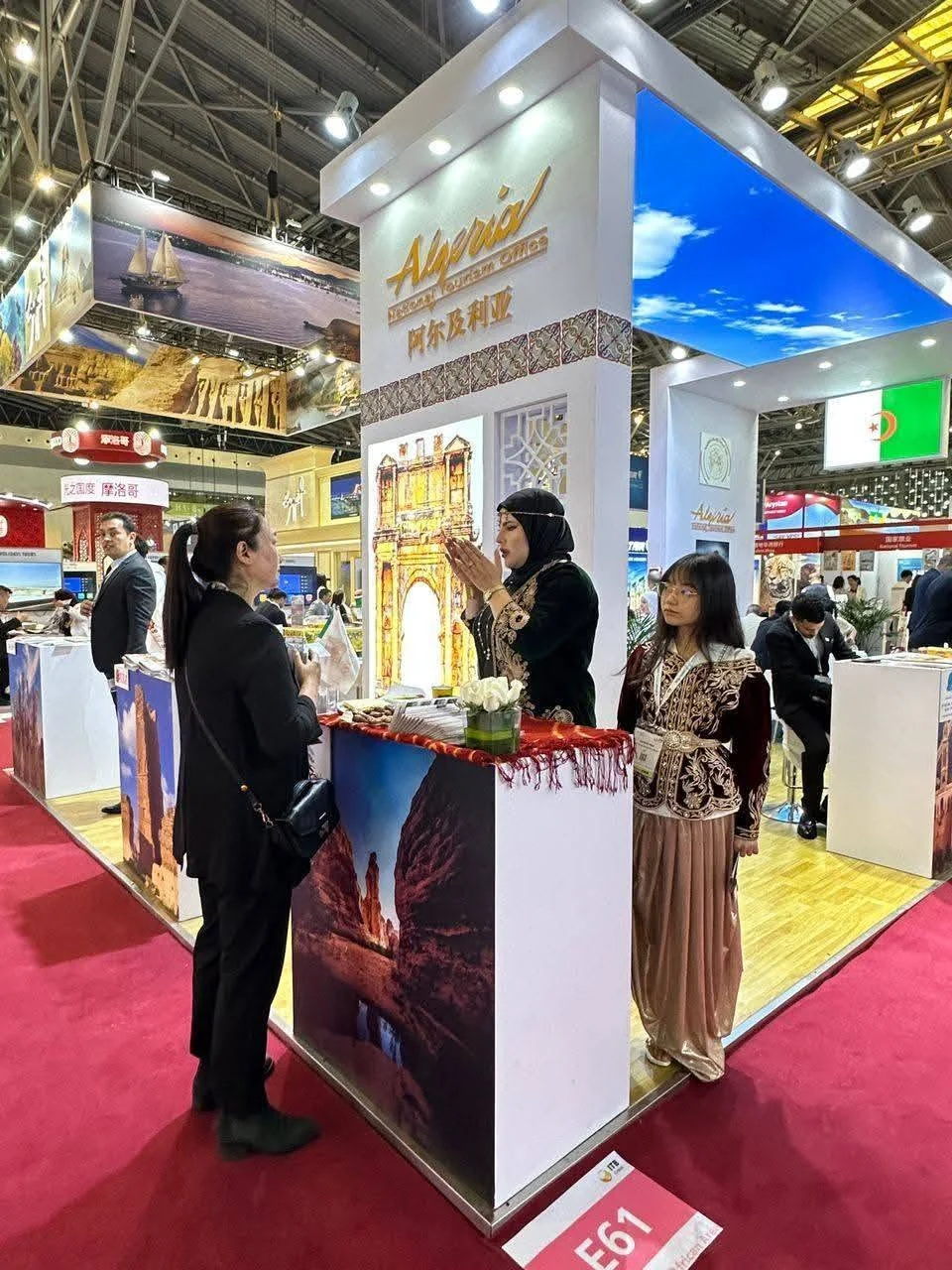 أول مشاركة للجزائر في معرض ITB China بشنغهاي