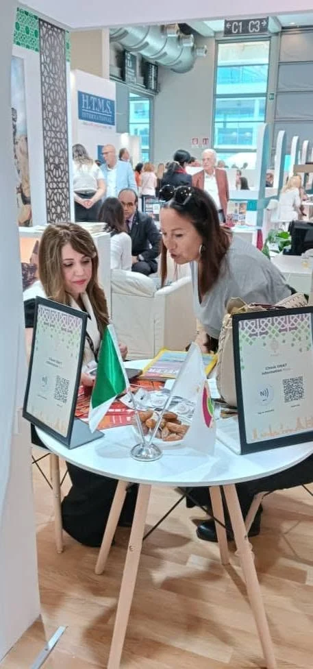 Segundo día de participación de Argelia en el Salón Turístico de Rimini
