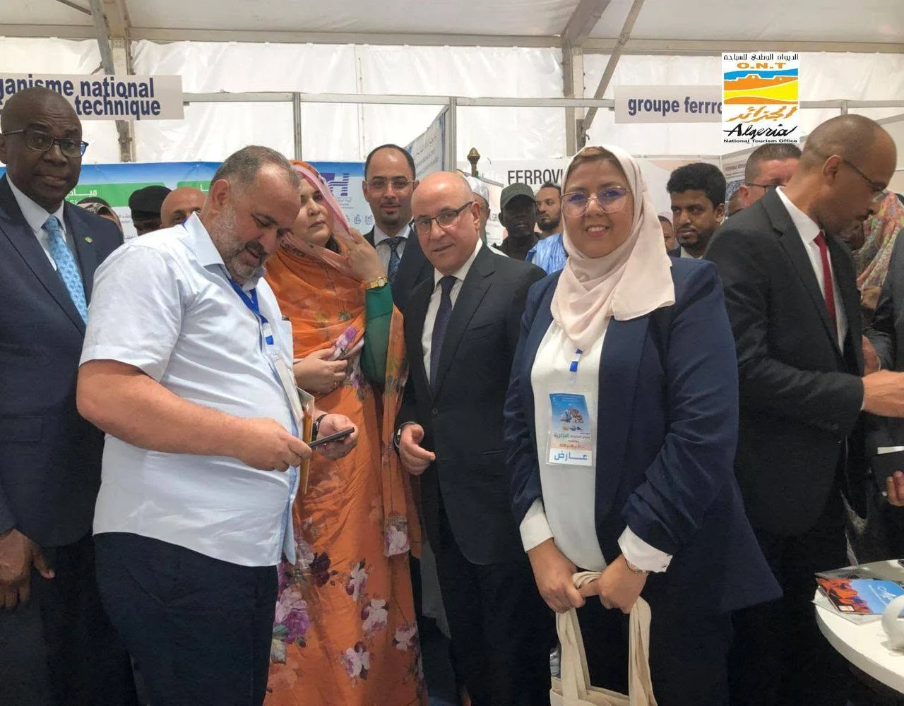 مشاركة الديوان في معرض المنتجات الجزائرية بنواكشوط