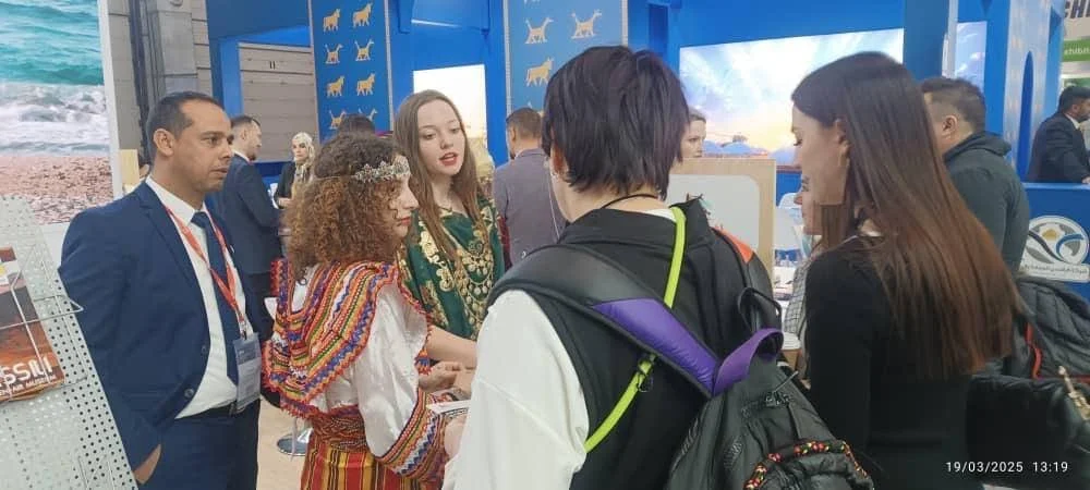 第2天,阿尔及利亚展台亮相莫斯科MITT展会