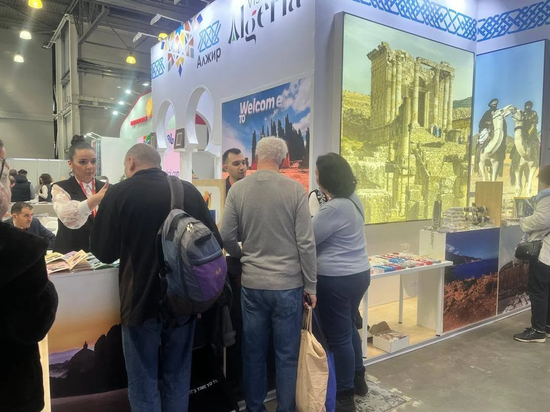 Apertura de la participación de Algeria en el salón MITT Moscú 2025