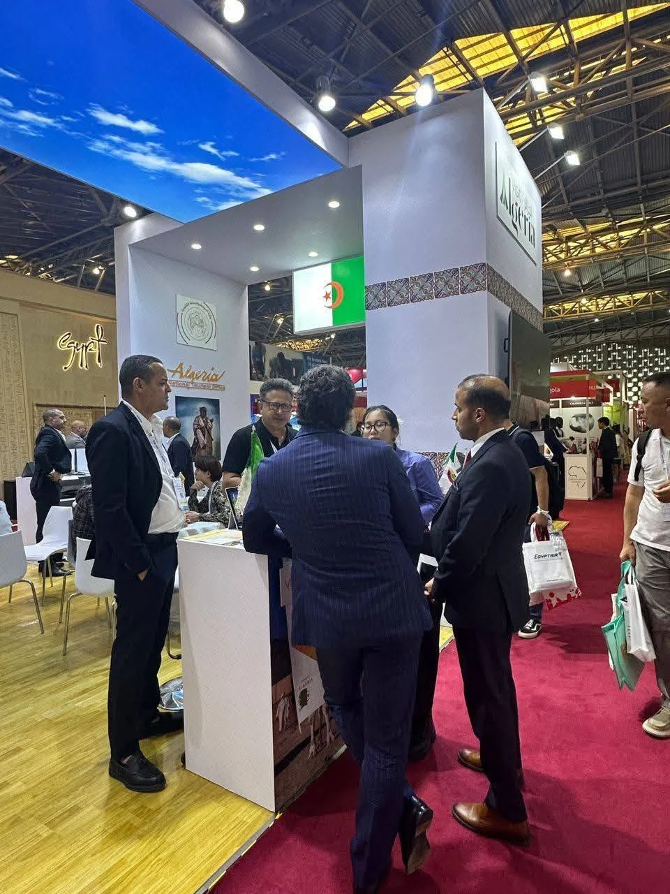 أول مشاركة للجزائر في معرض ITB China بشنغهاي