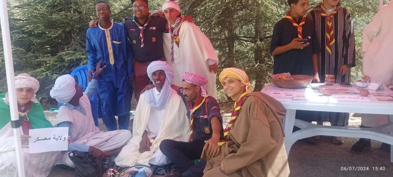 مشاركة الديوان في احتفالات الذكرى 62 للاستقلال والشباب