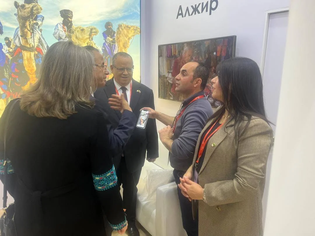 Apertura de la participación de Algeria en el salón MITT Moscú 2025