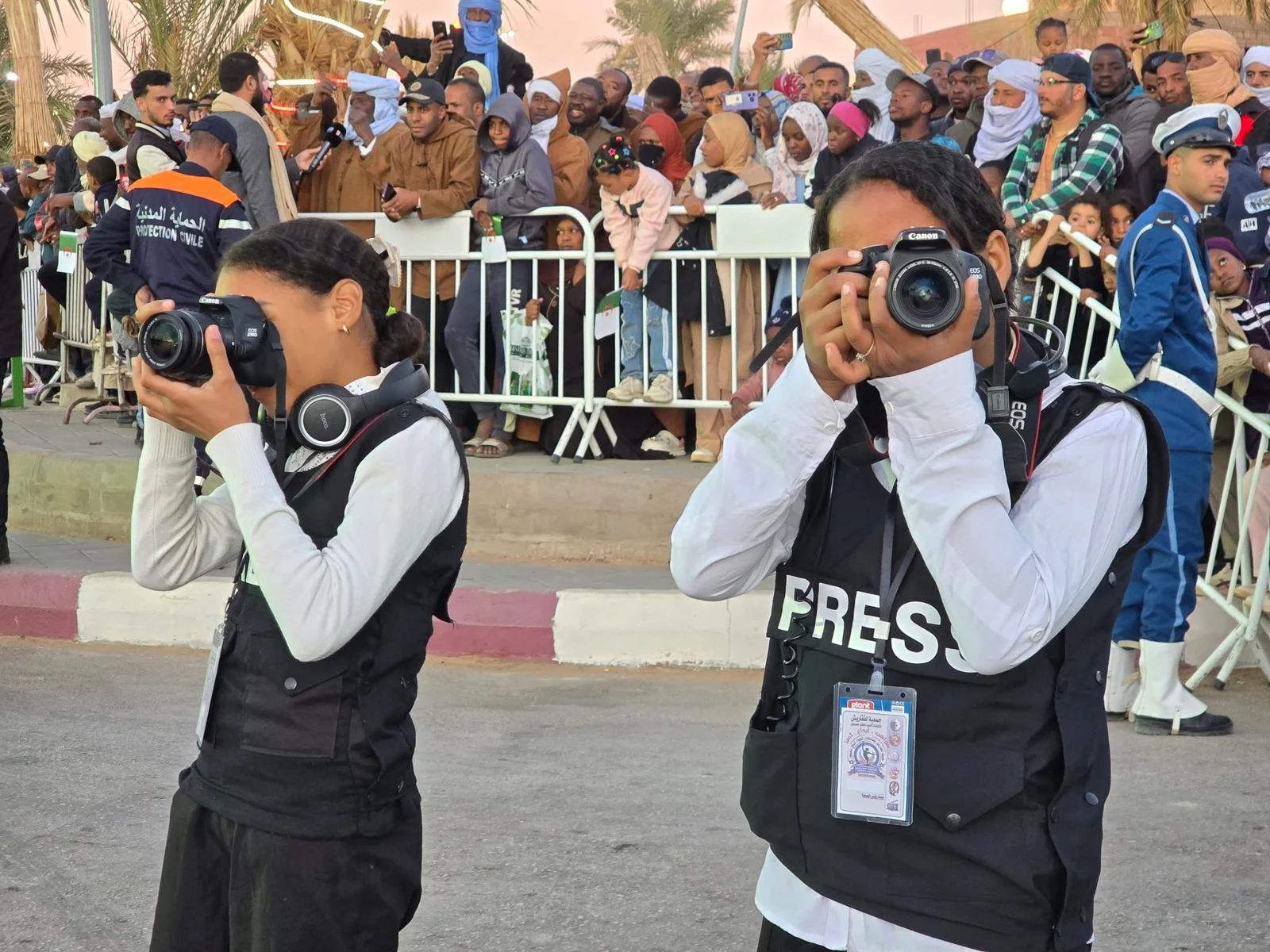 Young Journalist Club coverage of the Timimoun Festival