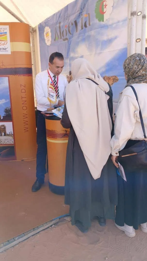 مشاركة الديوان في المهرجان الدولي للسياحة الصحراوية بتيميمون