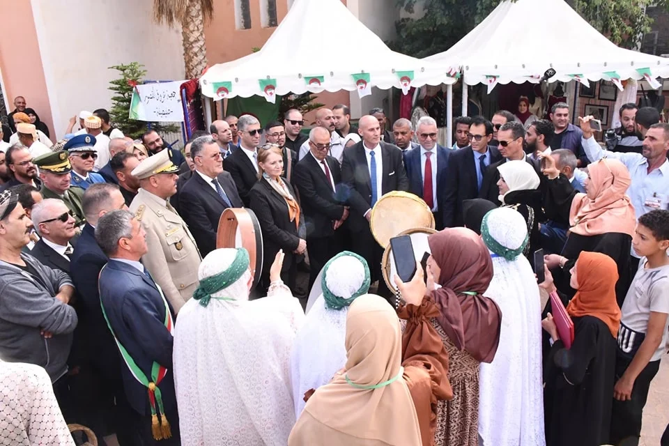 زيارة عمل وتفقد إلى ولاية النعامة