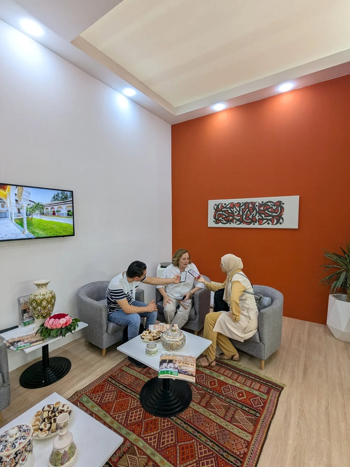جناح الديوان في الصالون الدولي للسياحة والأسفار 2025