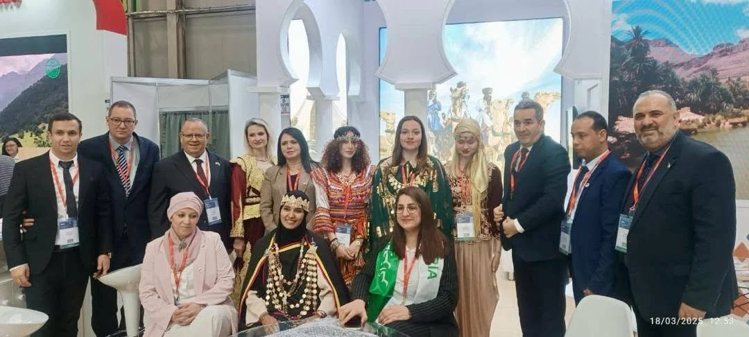 Apertura de la participación de Algeria en el salón MITT Moscú 2025