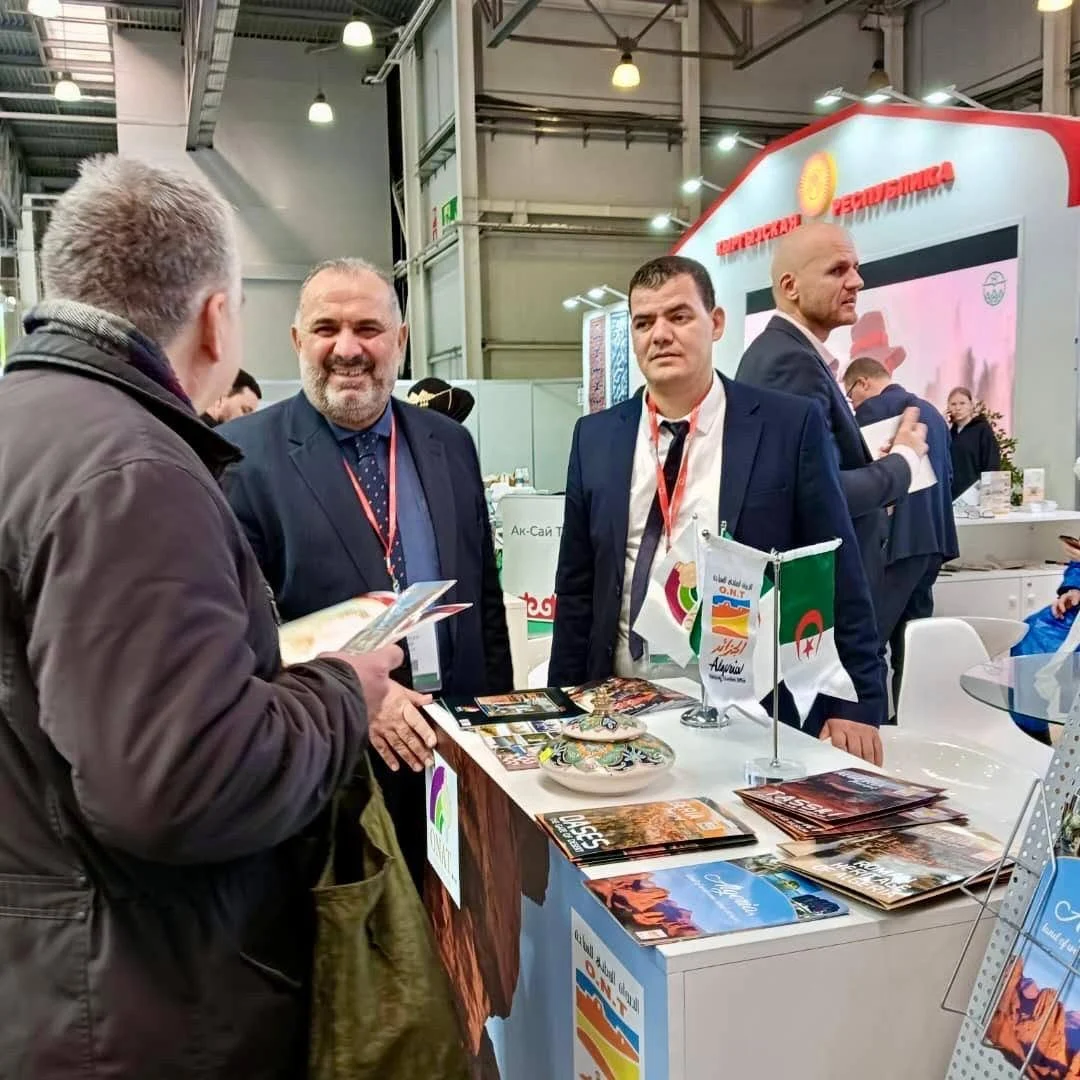 Apertura de la participación de Algeria en el salón MITT Moscú 2025