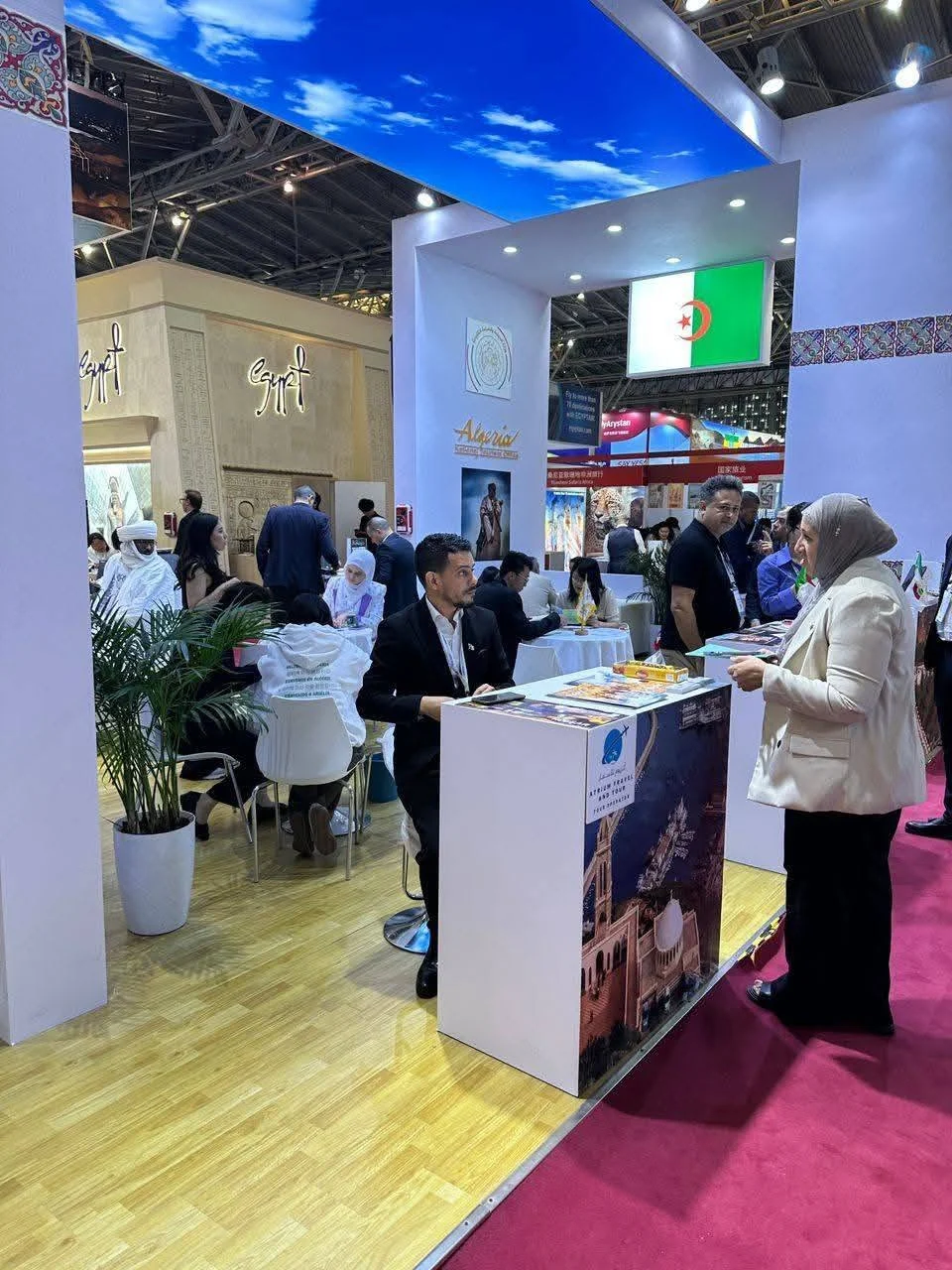 أول مشاركة للجزائر في معرض ITB China بشنغهاي