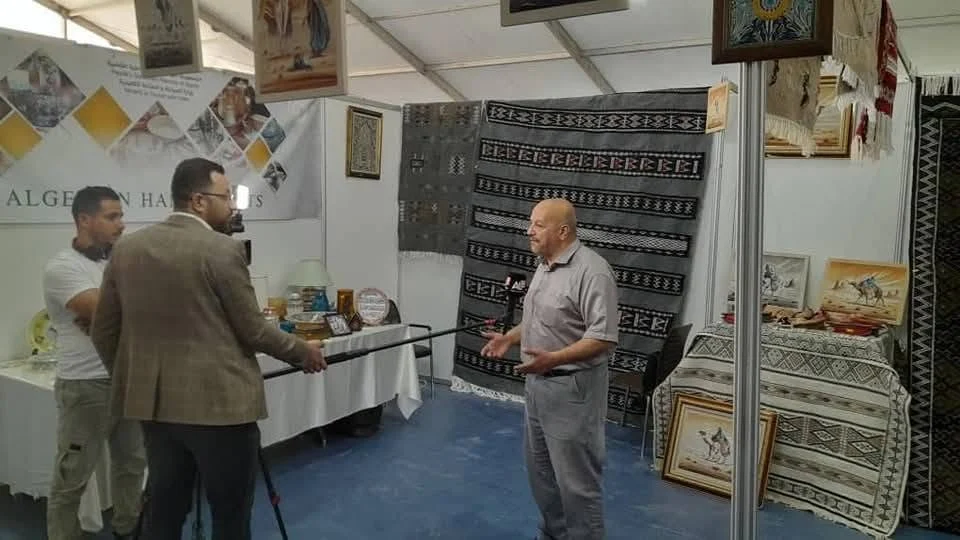 Participación continua del Diwan en el mercado de productos algerianos en N'gouakout