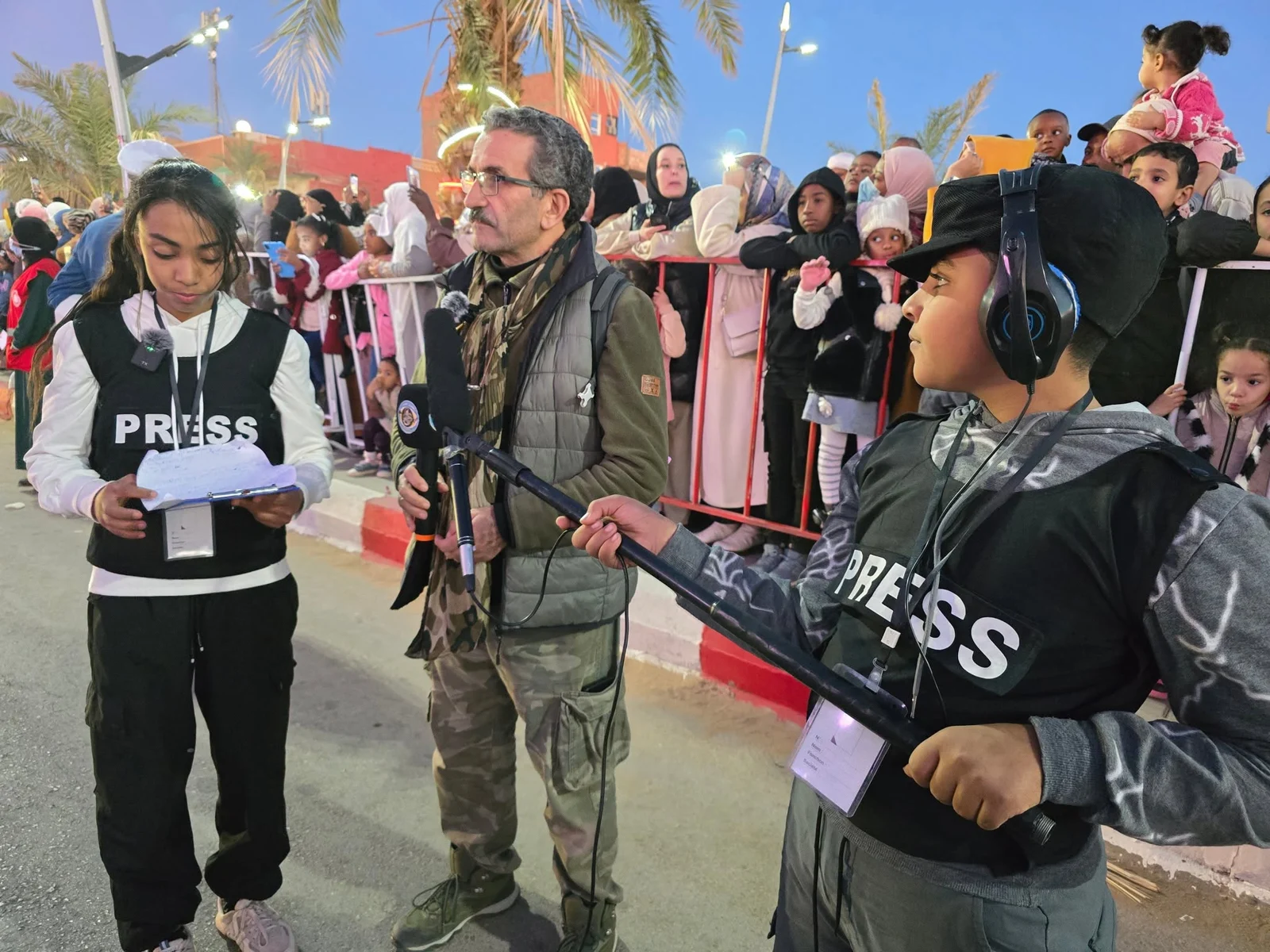 Young Journalist Club coverage of the Timimoun Festival