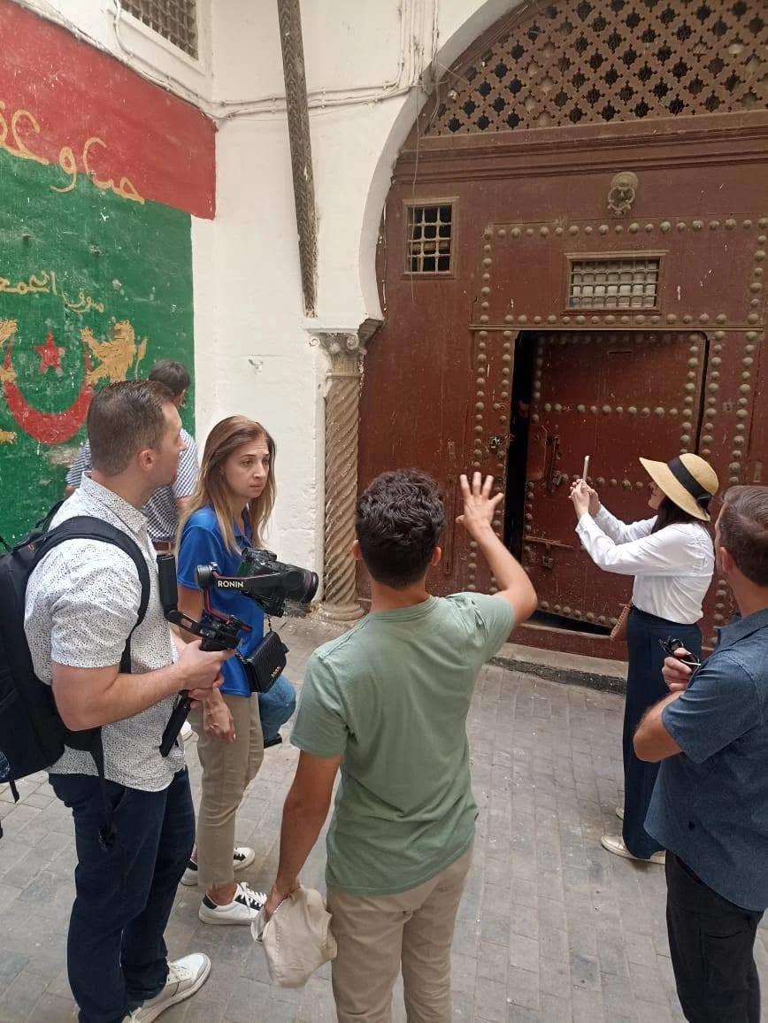مواصلة زيارة الوفد الصحفي الأمريكي في الجزائر
