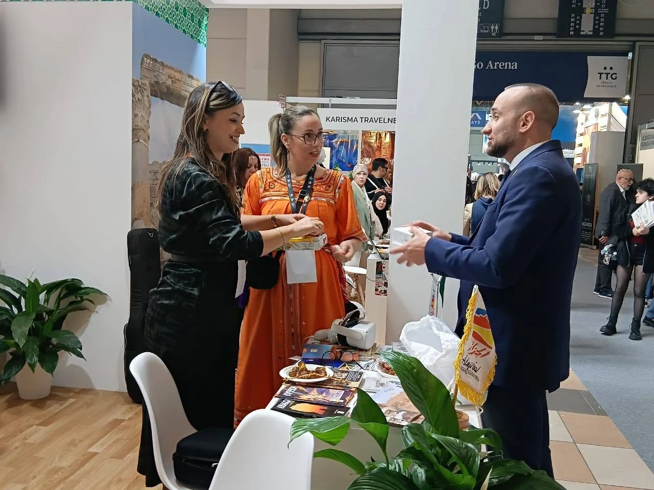 Segundo día de participación de Argelia en el Salón Turístico de Rimini