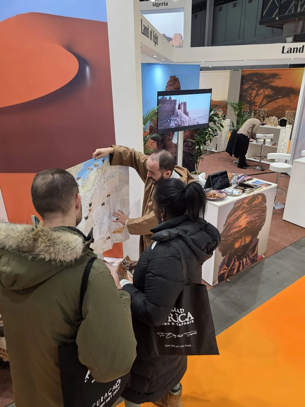 Troisième jour du pavillon de l’Algérie à la Vakantiebeurs 2026