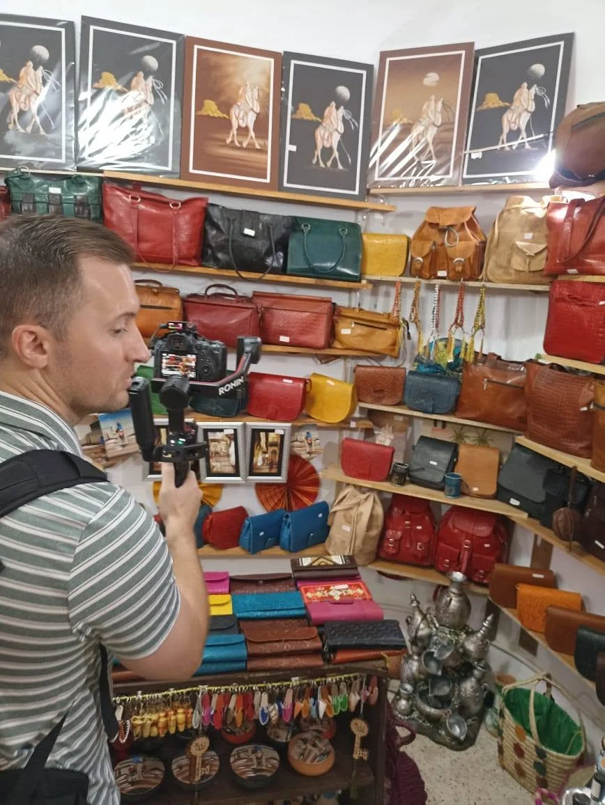 زيارة الوفد الصحفي الأمريكي إلى تيبازة