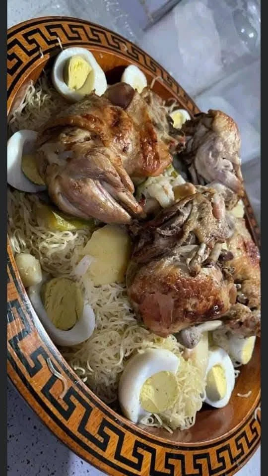 El rastat es uno de los platos tradicionales más populares de Argelia