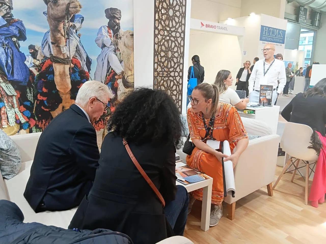 Segundo día de participación de Argelia en el Salón Turístico de Rimini