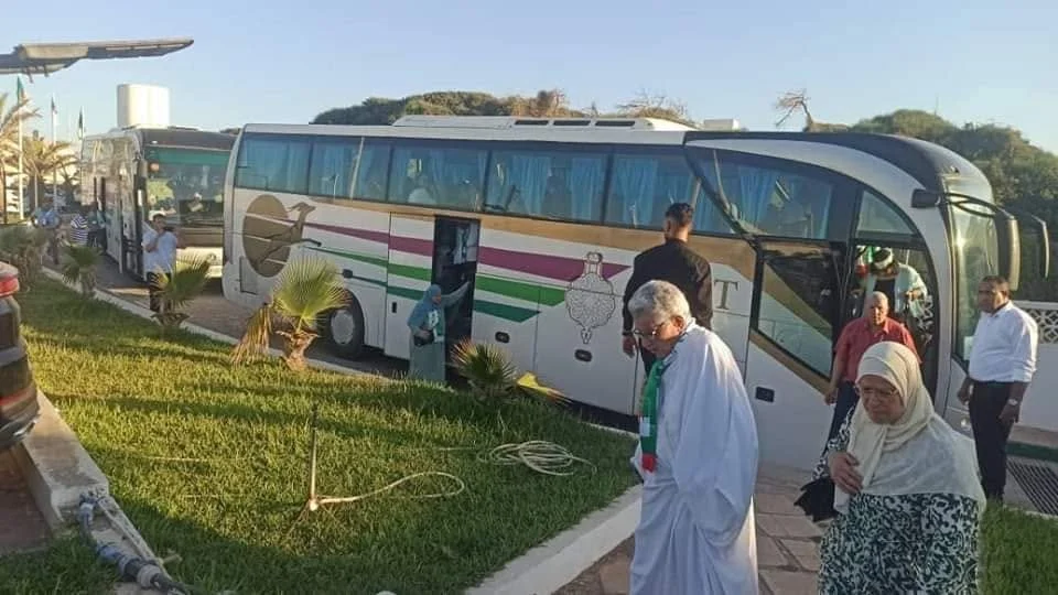 استقبال أفراد الجالية المشاركين في القافلة السياحية العلاجية