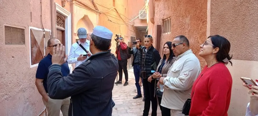 زيارة منظمي الرحلات الألمان إلى غرداية