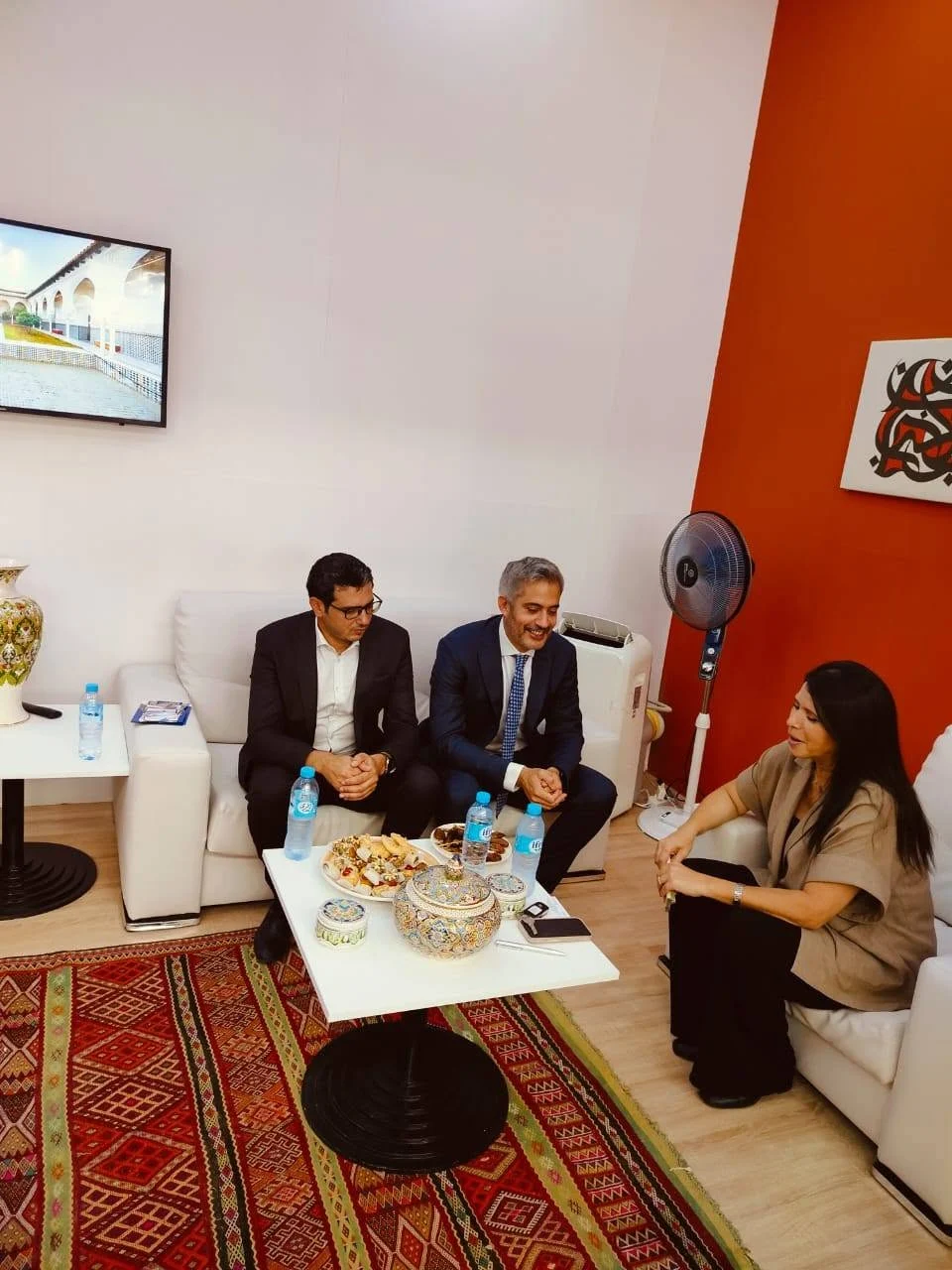 اليوم الأخير لمشاركة الديوان في الصالون السياحي