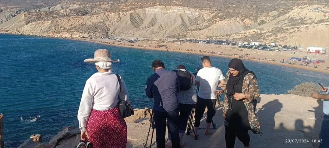 一次媒体之旅，前往艾因·提莫申特，以“这个夏天在阿尔及利亚，找到你的灵魂”为主题