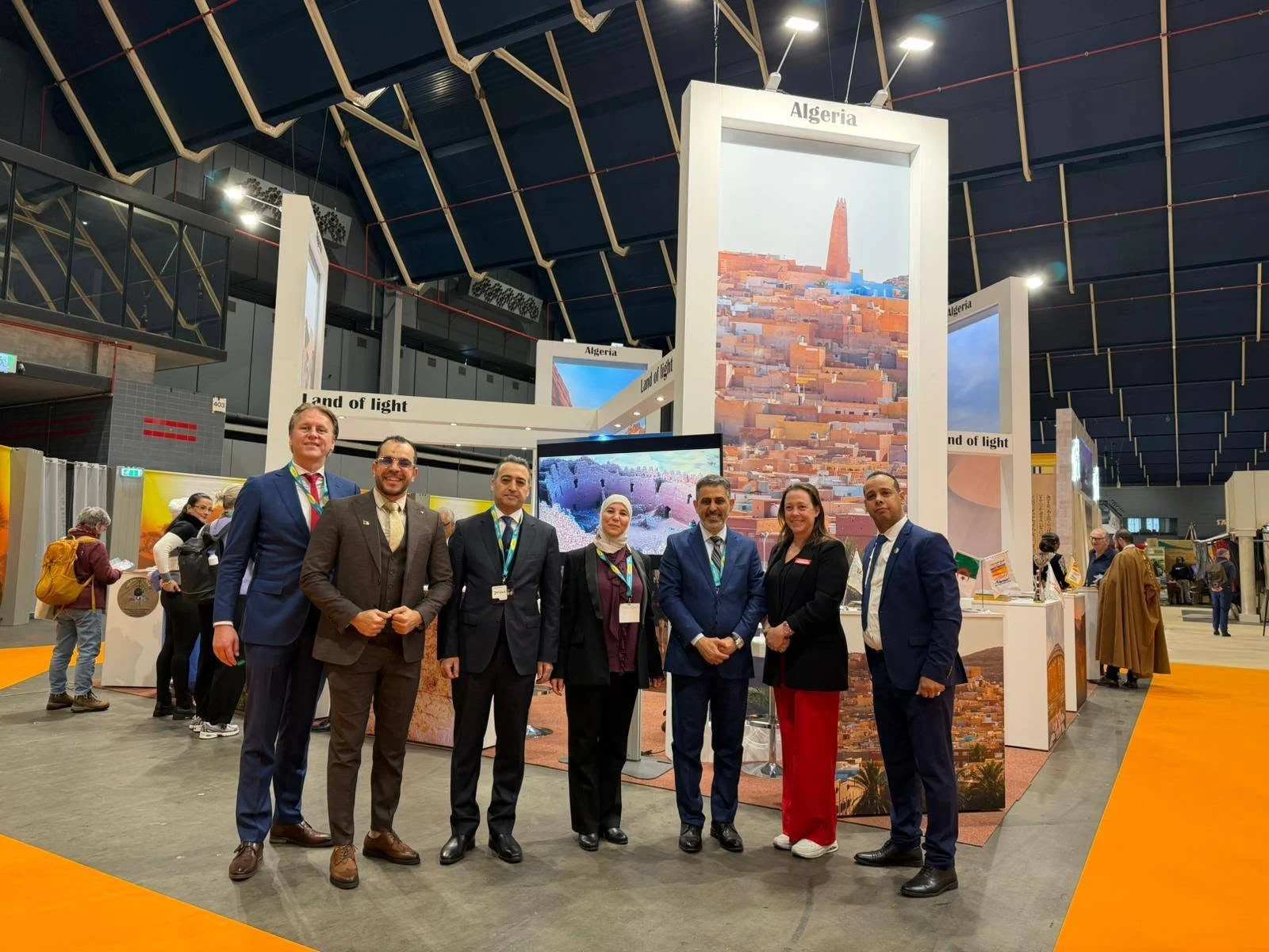 اليوم الأول للجناح الجزائري في Vakantiebeurs 2026