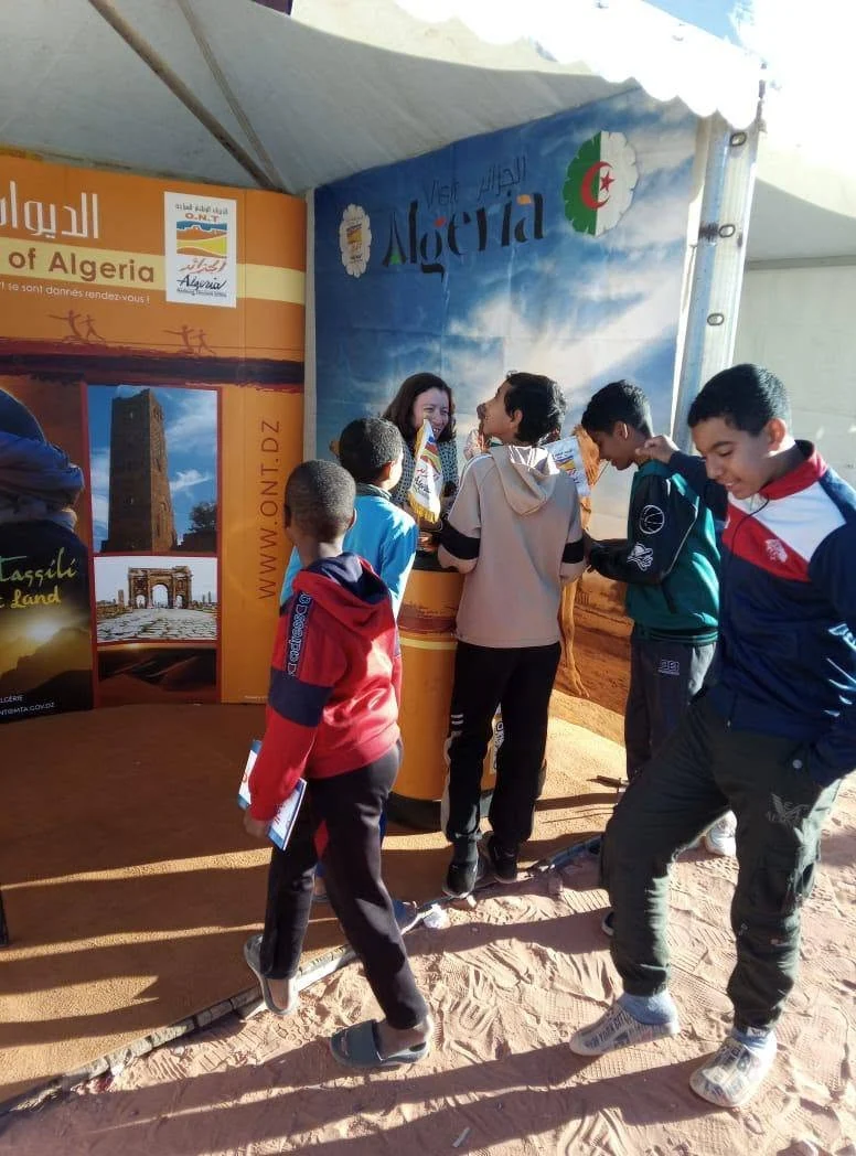 مشاركة الديوان في المهرجان الدولي للسياحة الصحراوية بتيميمون