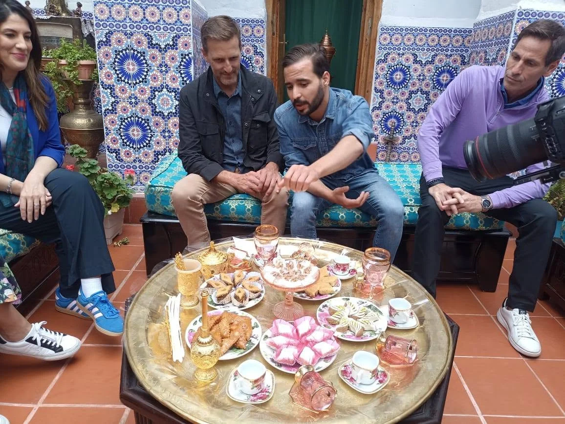 Visita del grupo periodístico estadounidense de ABC7 a Constantina