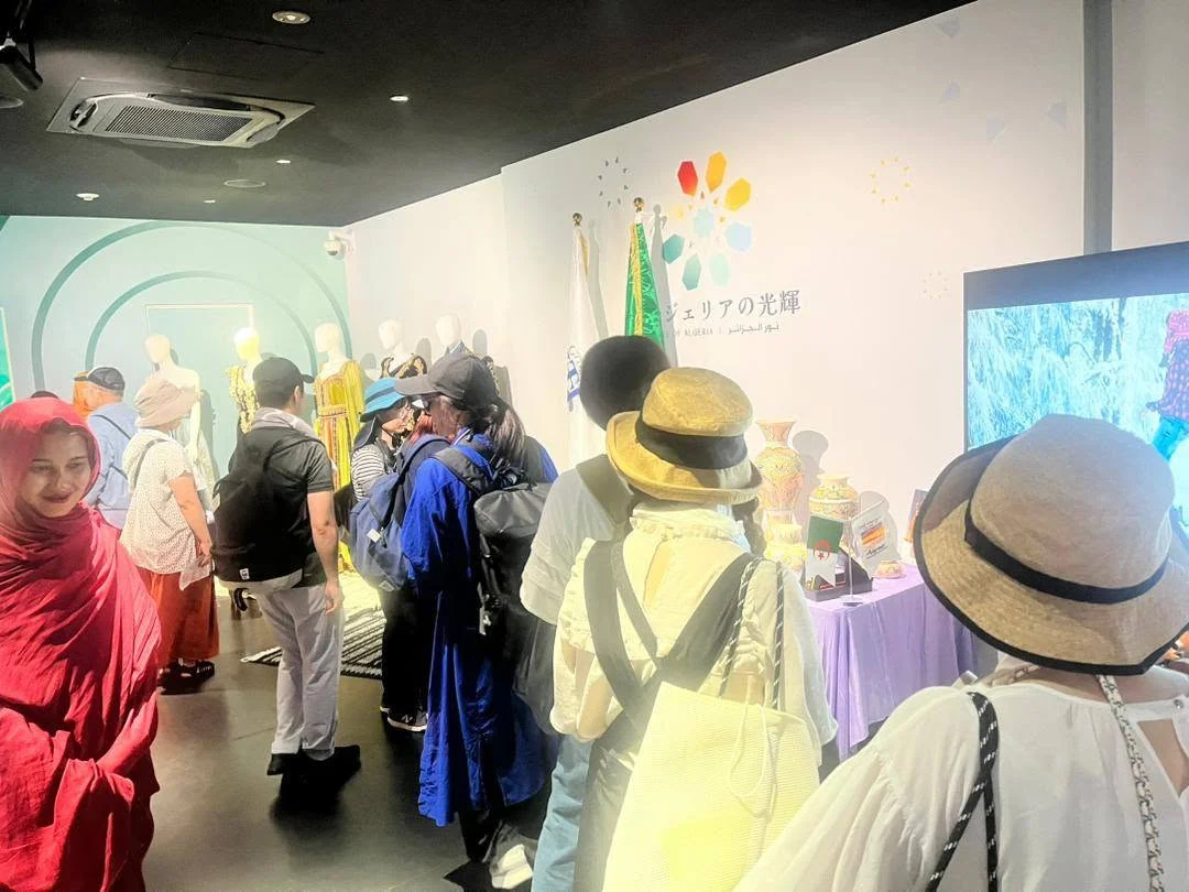 Participación de Argelia en la Exposición de Otsaka 2025