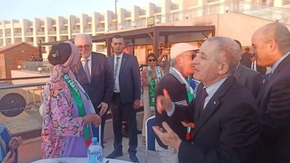 استقبال أفراد الجالية المشاركين في القافلة السياحية العلاجية