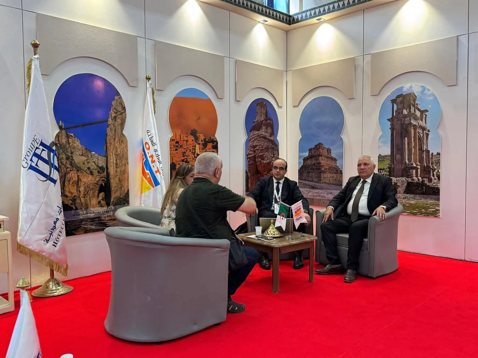 مشاركة الديوان في المعرض الإفريقي للتجارة البينية IATF 2025