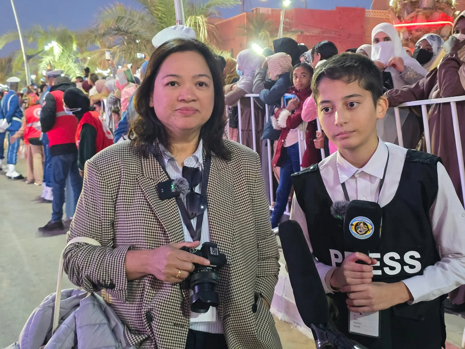 Young Journalist Club coverage of the Timimoun Festival